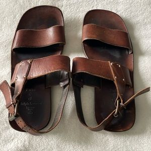 Men’s Polo by Ralph Lauren casual sandals made in Italy! Size 12